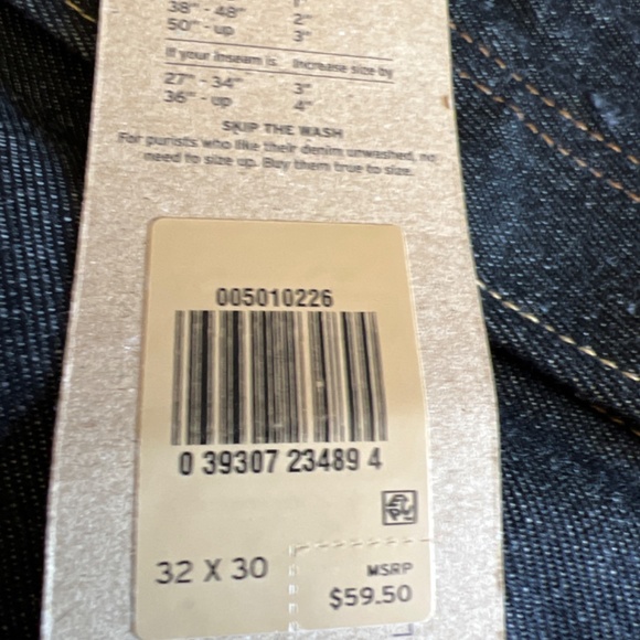 501 button fly Mens Levis Jeans - Picture 2 of 2